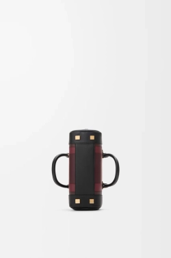 Loewe Укороченная сумка Amazona 23 из телячьей кожи наппа, бургунди