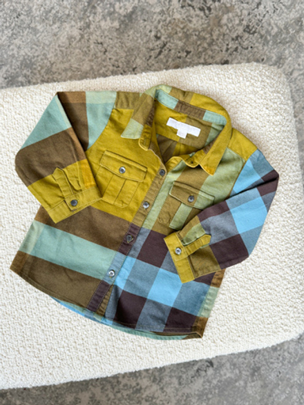 Хлопковая рубашка  Burberry, 80