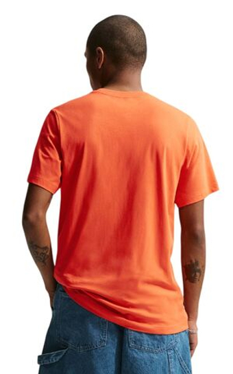 Мужская теннисная футболка Nike Sportswear Club - orange/white