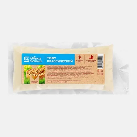 Продукт соевый Магнит Образ жизни Тофу классический 200г