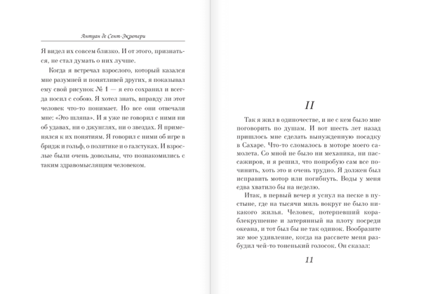 Маленький принц. Антуан де Сент-Экзюпери (рис. автора) в суперобложке