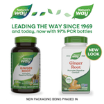 Nature's Way, корень имбиря, 180 веганских капсул (550 мг в 1 капсуле)