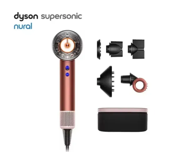 Фен Dyson NURAL HD16 Strawberry bronze/Blush pink (Клубничный / Розовый)