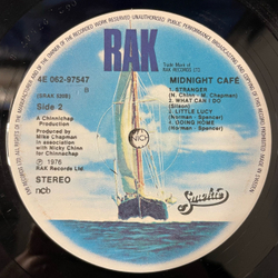 Винтажная виниловая пластинка LP Smokie Смоуки Midnight Caf (Швеция 1976)