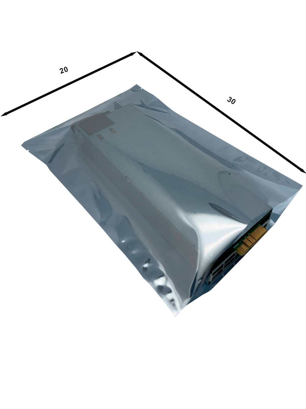 Антистатический пакет,  размер 20x30 см, 10 шт в упаковке