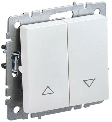 Выключатель жалюзи СП BRITE ВС10-1-5-БрЖ 10А механизм жемчуж. IEK BR-V15-0-10-K36