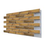 Негорючая термопанель ППС PRO Beryoza Ceramica Alarcon Персик 0,612 м², 1020x600 мм