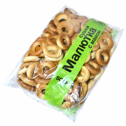 Сушки Киров БКК Малютка с маком 500 гр