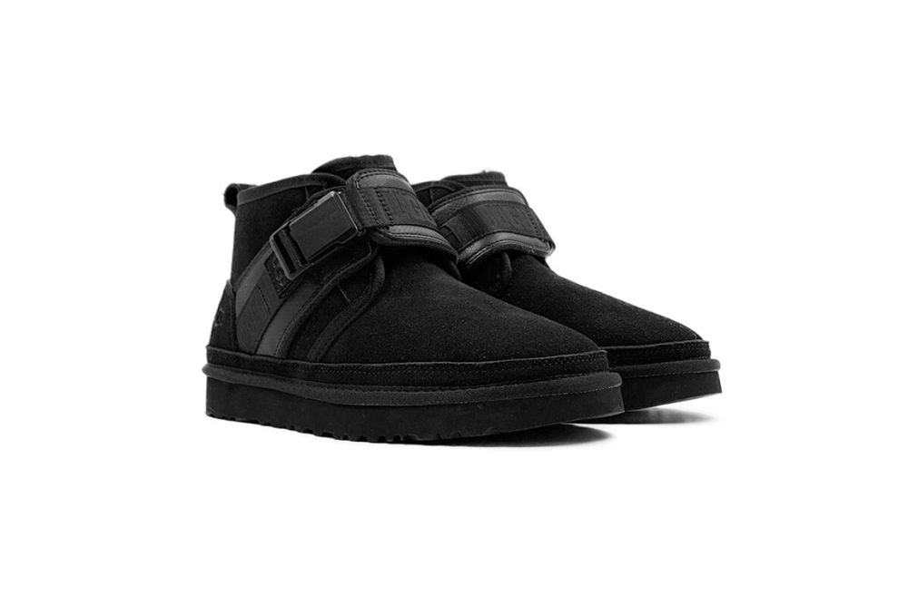 UGG Mens Neumel Snapback Black