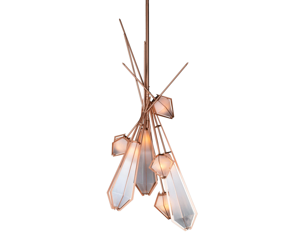 Ceiling design lamp  Harlow Dried Flowers by Gabriel Scott