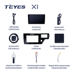Teyes X1 9" для Honda Stepwgn 5 2015-2021 (прав)