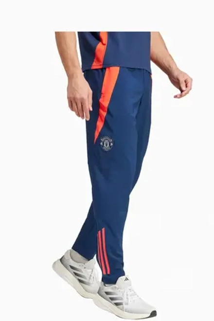 Штаны adidas Manchester United 24/25 Presentation - темно-синий