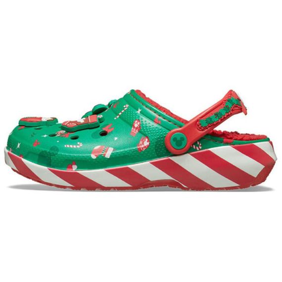 Crocs Classic 'Green Red White'