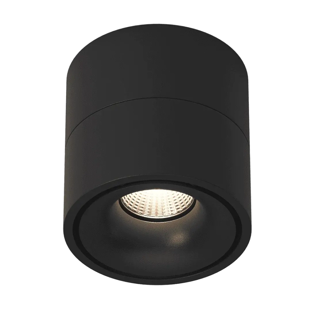 Накладной поворотный светильник Vaes VERONA 3000K/4000K Черный