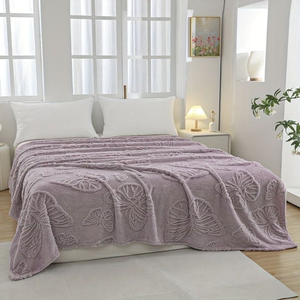 Плед Кит БАБОЧКА 1,5сп