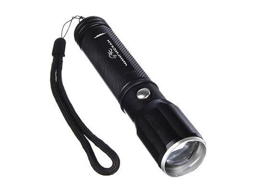 Фонарь металлический ЕРМАК XP-E LED 3хАА 15,5*3см пластик алюминий