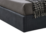 Кровать LBD1704 серая с ящиком для белья