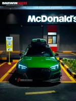Карбоновый обвес для AUDI RS4 B9 Рестайлинг 2019+ Ауди аэродинамический обвес