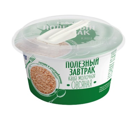 Каша молочная "Полезный завтрак" Овсяная 150г. Беллакт