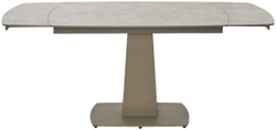 Стол BALDE 120 MATT LATTE STONE SOLID CERAMIC/ TAUPE, ®DISAUR