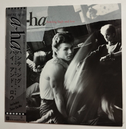 Винтажная виниловая пластинка LP A ha Hunting High And Low (Japan 1985) (Obi)