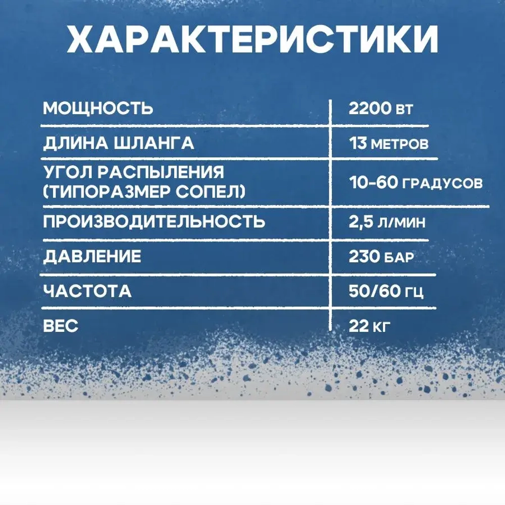 Безвоздушный окрасочный аппарат 2200 Вт, 2,5 л/в мин, 220 В, 50 Гц , Р-390