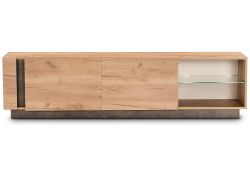 ТВ-тумба Арчи 10.86 дуб золотой craft / камень темный U3705