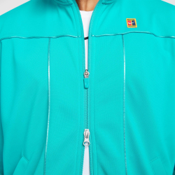 Мужская теннисная кофта Nike Court Heritage Suit Jacket - teal nebula