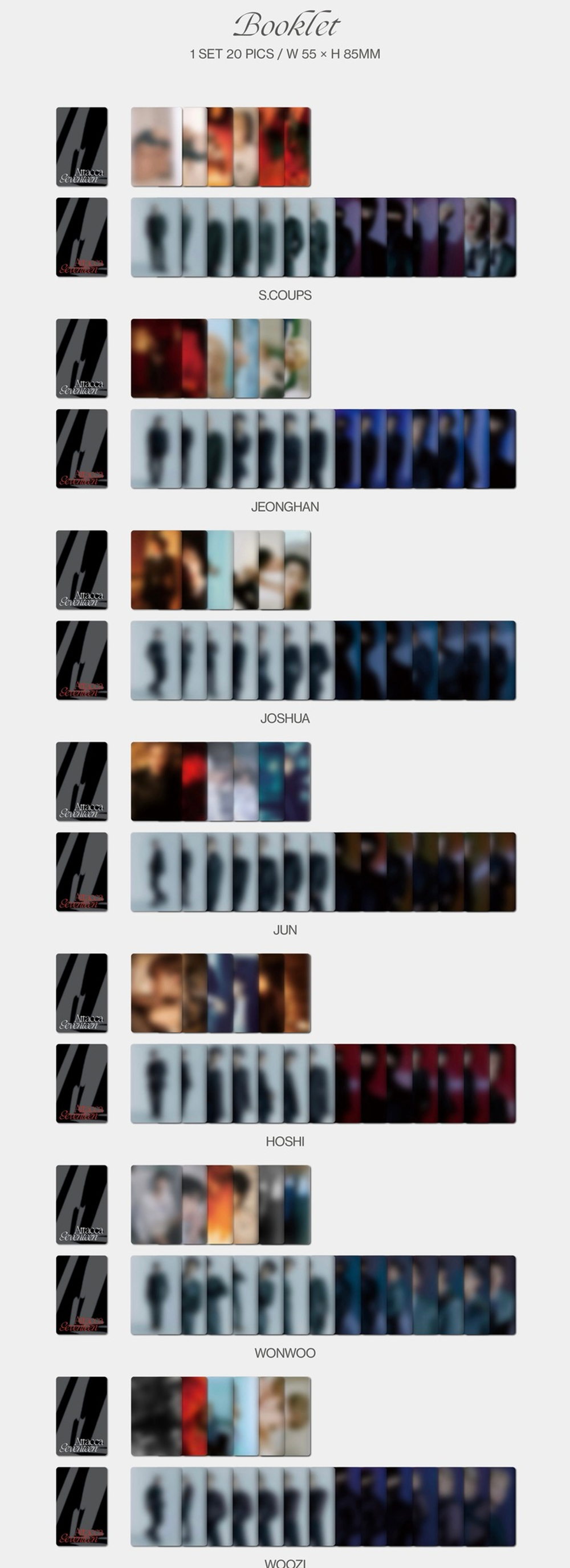 Альбом SEVENTEEN - ATTACCA (CARAT ver.)