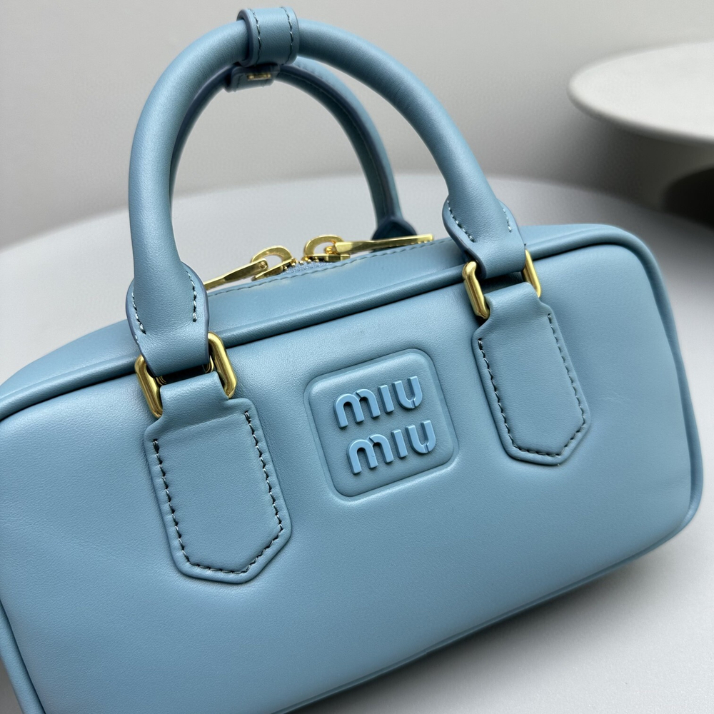 Miu Miu Arcadie Leather Bag 22 cm