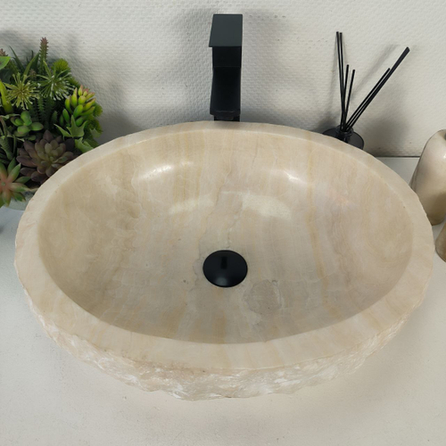 Раковина из оникса Erozy White EO-64275 52*42*15 0213