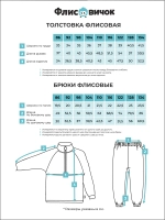 Костюм флисовый с олимпийкой "Кофейная дымка"