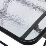 Стол складной квадратный «Дачная симфония» DS-Q70G, 70*70*70 см, черный