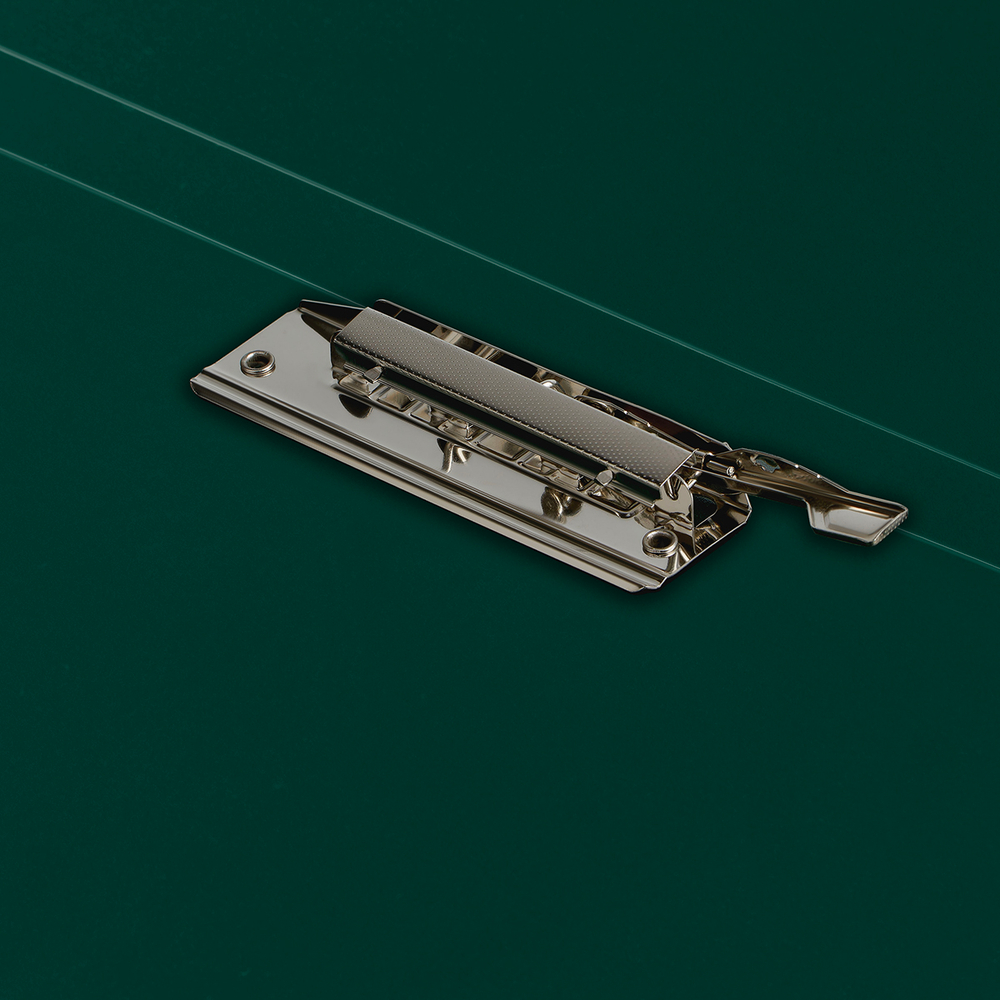 Папка c боковым зажимом "Герб", ИЗУМРУД