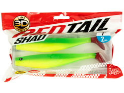 Виброхвосты LJ 3D Series RED TAIL SHAD 7.0in (17.80)/PG33 2шт.
