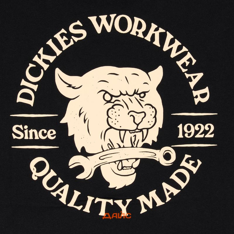 Футболка мужская Dickies Wrench артикул:DK0A4ZARBLK1 - купить в магазине Дайс