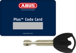 Замок ABUS BORDO 120 BK ST RED, красный