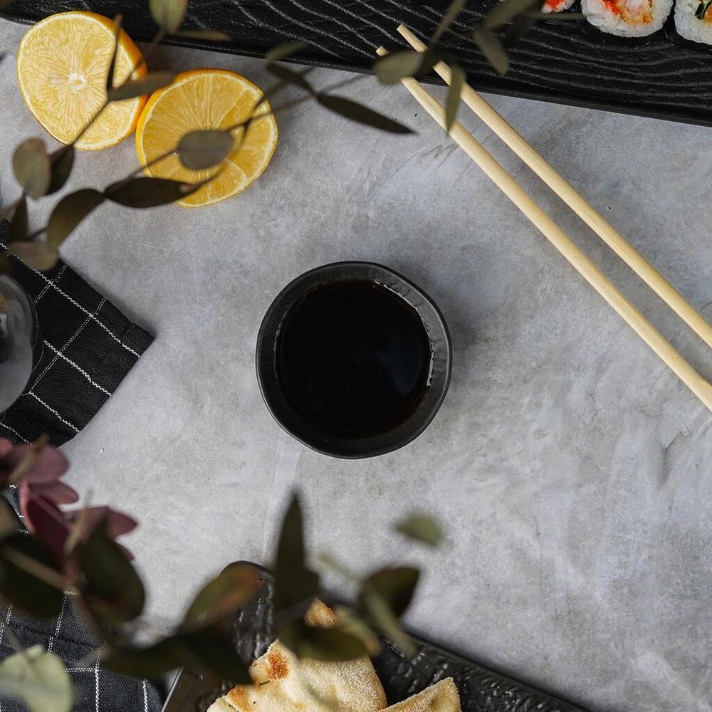 Соусник 40 мл d 7,8 см h2,4 см круглый Black Raw Wood P.L. Proff Cuisine [12]