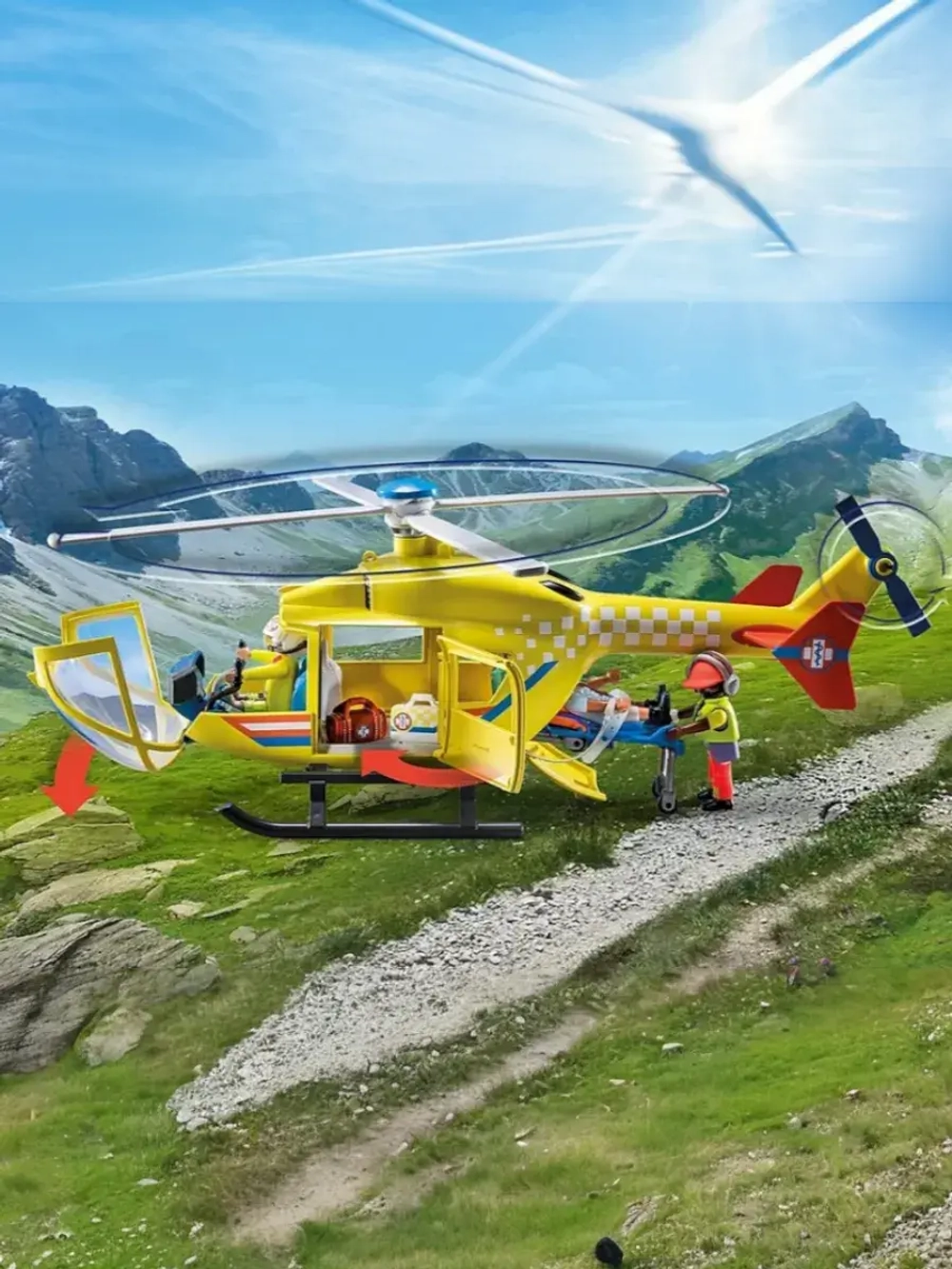 Набор Медицинский вертолет Playmobil 71203