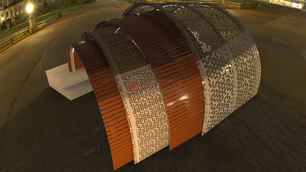 Пергола Ракушка