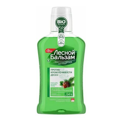 Лесной б-м  Опол-ль д/дёсен При кровоточивости (кора дуба и пихта)  250мл