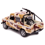 Модель ин. мет. "Land Rover Defender pickup камуфляж" 12см. коробка DEFPICKUP-12MIL-ARMBN (Технопарк)