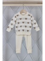 Костюм вязаный детский "Мишки"