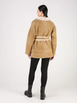 Дубленка зимняя натуральная оверсайз