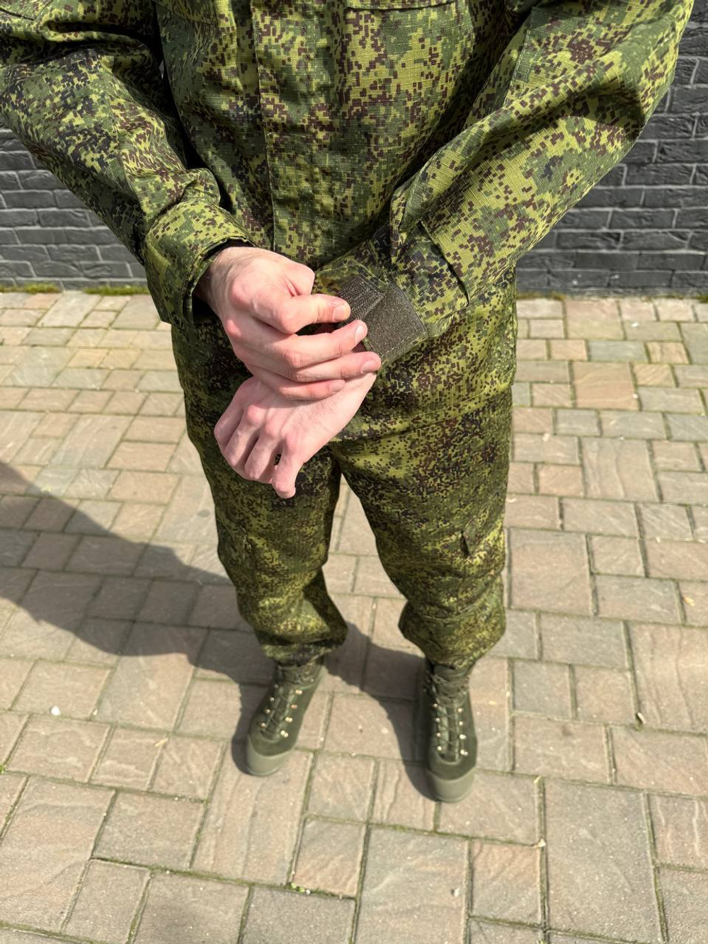 Костюм летний ВКПО зеленая цифра лайт