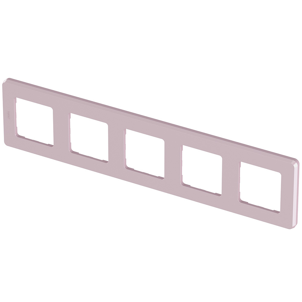Рамка 5 постов розовый Inspiria Legrand