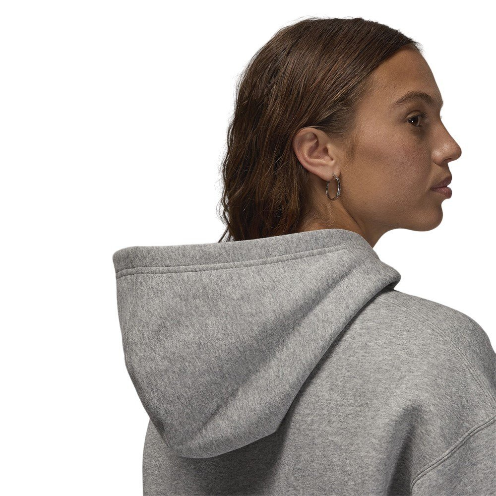 Баскетбольная женская толстовка Jordan Brooklyn Fleece Sweatshirt Gray