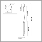 4392/30L ODL Светильник LED 30Вт 3000К 220В IP20 HIGHTECH