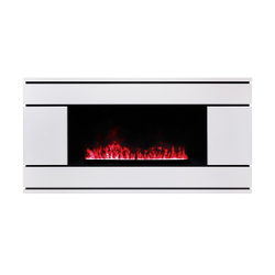 Каминокомплект VEGA/ВЕГА Белый матовый с очагом Электроочаг CASSETTE/КАССЕТА LED 1000