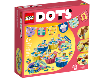 Конструктор Лего Дотс Набор Супер-вечеринка | LEGO DOTS Ultimate Party Kit 41806 — 1154 детали (6+)